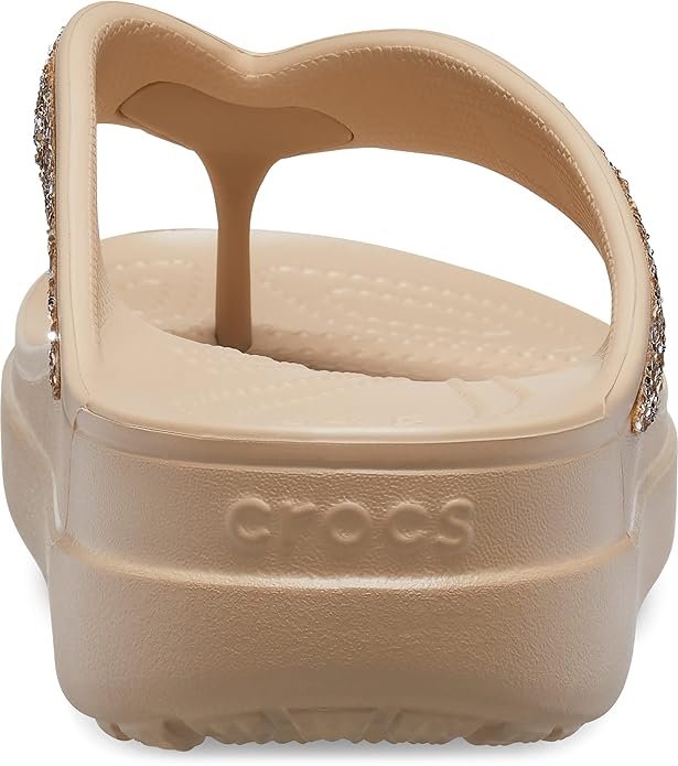 Crocs Women's Sloane Glitter Wedge Clog - View 5