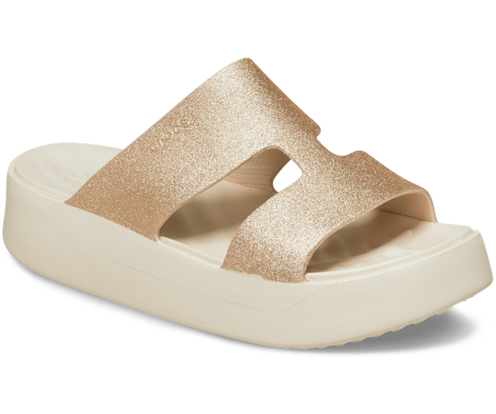 GETAWAY PLATFORM GLITTER H-STRAP