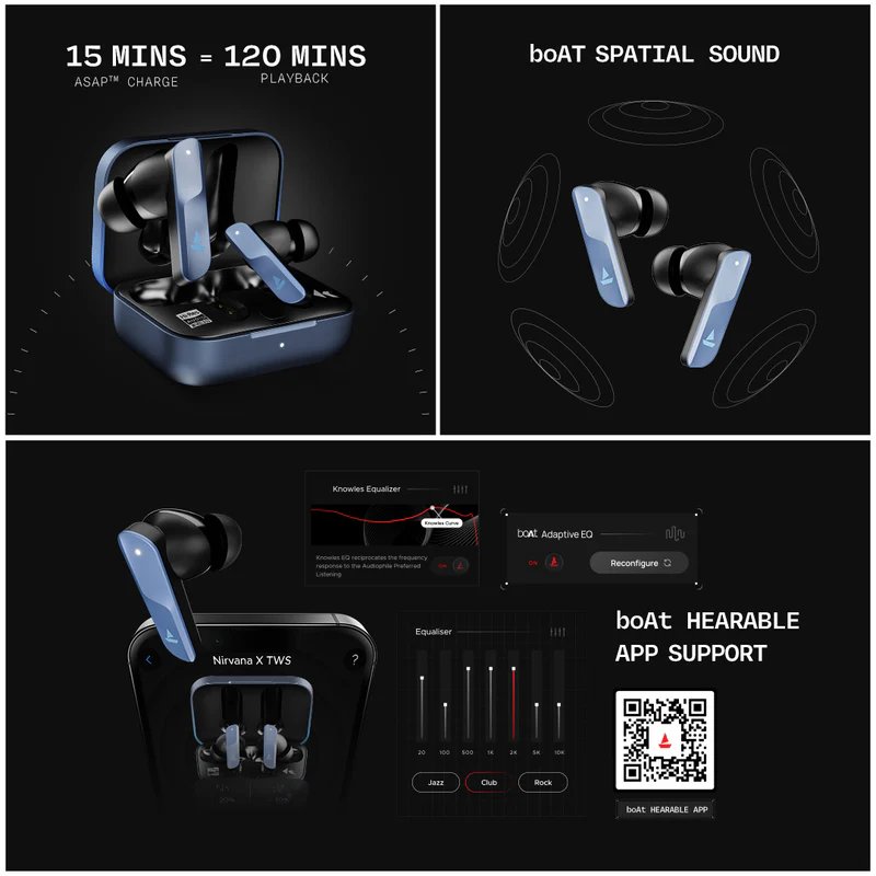 boAt Nirvana X TWS - View 9