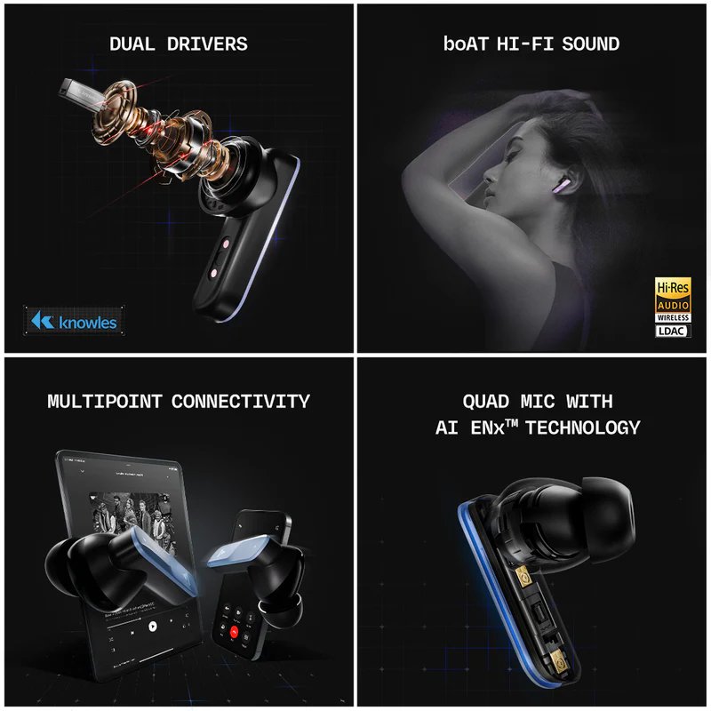 boAt Nirvana X TWS - View 8