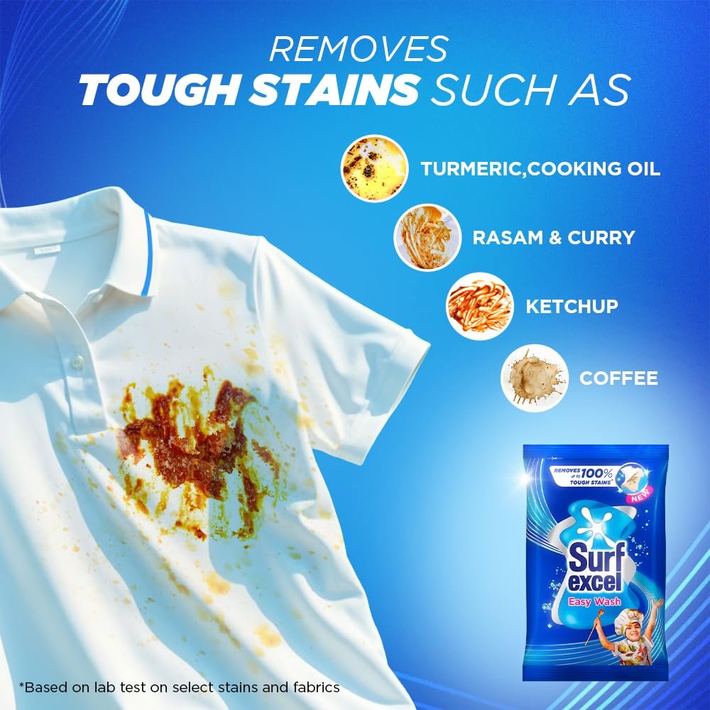 7 kg Surf Excel Easy Wash Detergent Powder | Superfine Washing Powder | Dissolves Easily &amp; Removes Tough Stains | Suitable for all Washing Machines - View 7