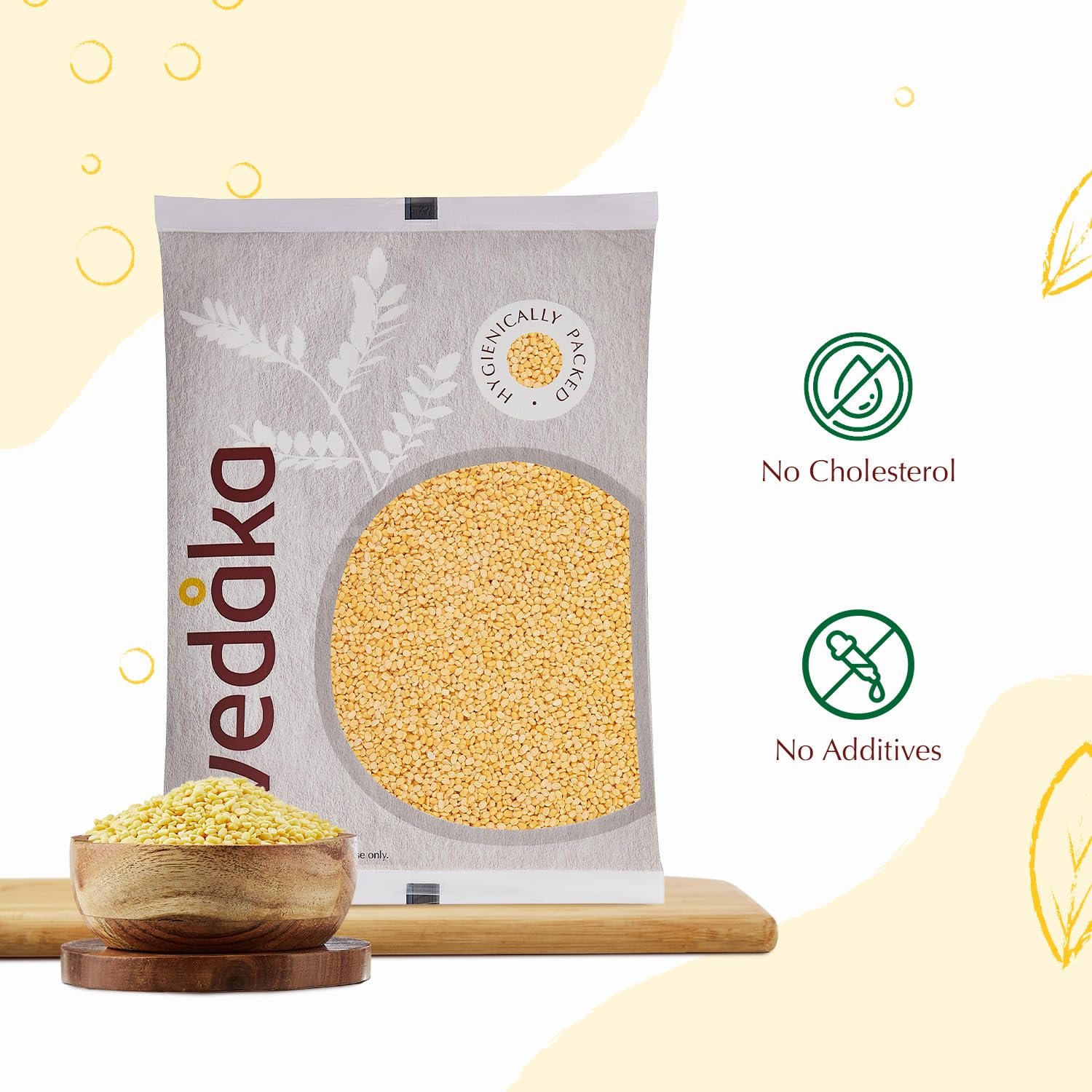 5 Kg Unpolished Yellow Moong Dal| Popular Yello Moong Dal | Naturally Rich in Protein | Naturally Cholesterol Free - View 5